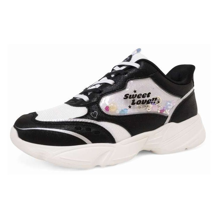 EDWIN エドウィン ハンズフリースニーカー 21.0cm WHT/BLK ホワイト ブラック 子ども キッズ シューズ 靴 タウンユース 普段履き デイリー 街歩き 軽量 2E相当【送料無料】