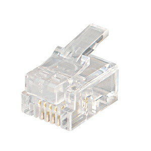 JEFCOM ハイグレードモジュラープラグ MJH-604 ネットワーク機材 通信線用工具・部材 モジュラープラグ 4P・6P ジェフコム