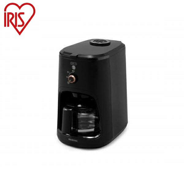 アイリスオーヤマ 全自動コーヒーメーカー BLIAC-A600 ブラック 全自動コーヒーメーカー 4杯 IRIS OYAMA(代引不可)