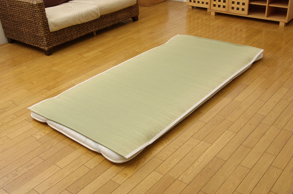 医師との共同開発 い草寝具 『アスク 汗取P』 セミダブル 約120×200cm【送料無料】【代引き不可】