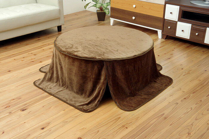 こたつ布団用中掛け毛布フランネル『...