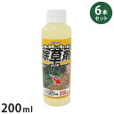 除草剤グリホ 200ml×6本セット 根まで枯らす除草剤 1本で約99平方メートル散布可能 除草 園芸 家庭菜園 庭 畑 玄関 芝生 ガーデンファニチャー ガー...