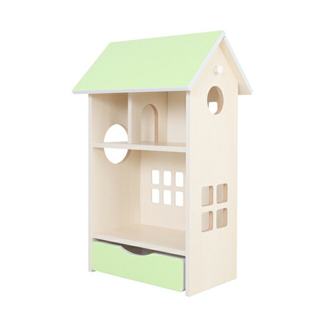 ドールハウス シェルフ 木製 かわいい インテリア 子供 子供部屋 飾り 小学生(代引不可)【送料無料】