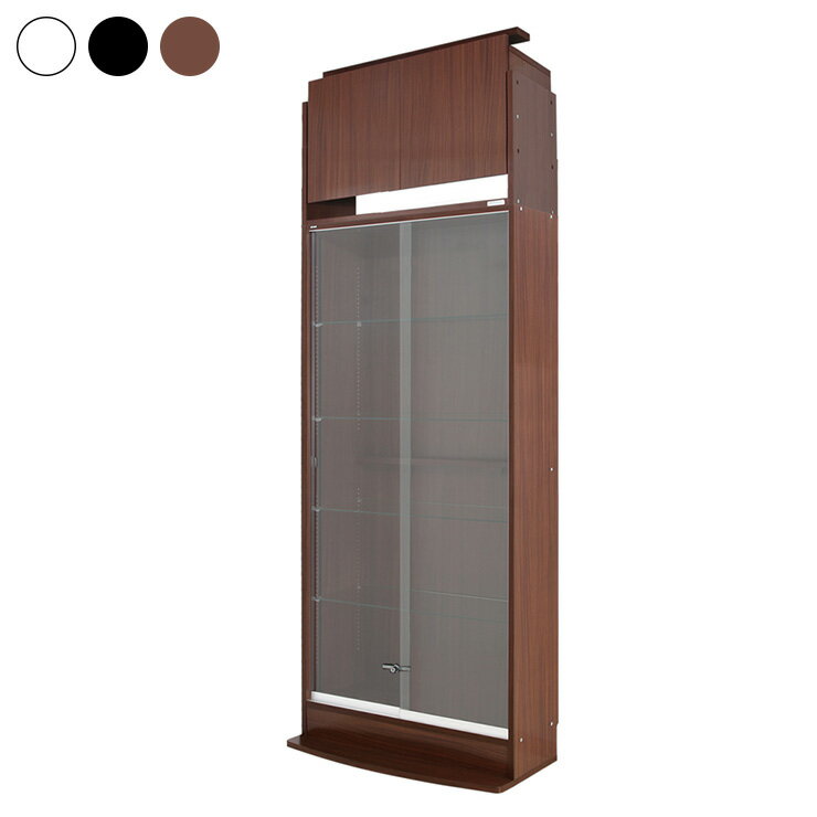 コレクションラック 本体+上置きセット 幅83.1cm 奥行き28.5 高さ180cm CR-TH8329USS 収納ラック ディ..