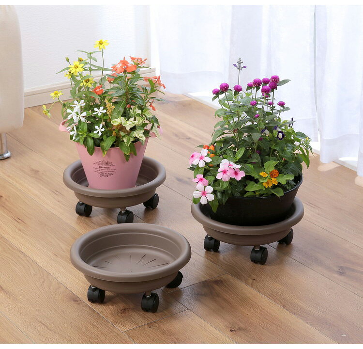 artplast アートプラスト イタリア製 キャスター付き プランターベース 植木鉢 プ...