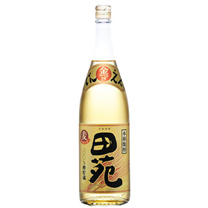 焼酎 田苑 25度 麦焼酎 金ラベル 1800ml【送料無料】 焼酎 田苑 25度 麦焼酎 金ラベル 1800ml【送料無料】