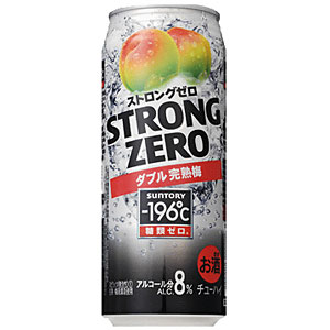サントリー −196℃ ストロングゼロ ダブル完熟梅 500ml×24本(代引き不可)【送料無料】 サントリー −196℃ ストロングゼロ ダブル完熟梅 500ml×24本(代引き不可)【送料無料】