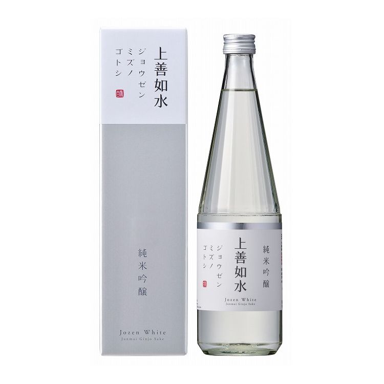 上善如水 純米吟醸 720ml 清酒 日本酒 地酒 お酒 新潟 純米 吟醸 白瀧酒造 じょうぜんみずのごとし 酒蔵 辛口 食事 食卓 和食 日本食(代引不可)【送料無料】