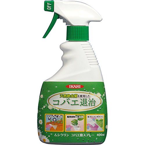 イカリ消毒 ムシクリン コバエ用スプレー 400ml