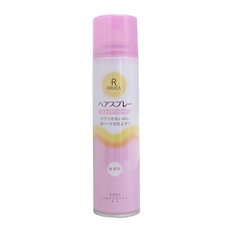 リルカ ヘアスプレー スーパーハード 無香料 180g