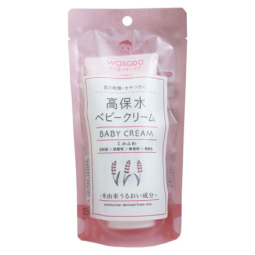 アサヒグループ食品 和光堂 ミルふわ 高保水ベビークリーム 顔・からだ用 70g アサヒグループ食品 和光堂 ミルふわ 高保水ベビークリーム 顔・からだ用 70g