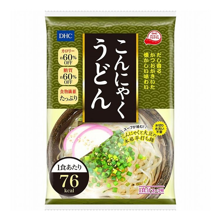 DHC こんにゃくうどん 1食分スープ付