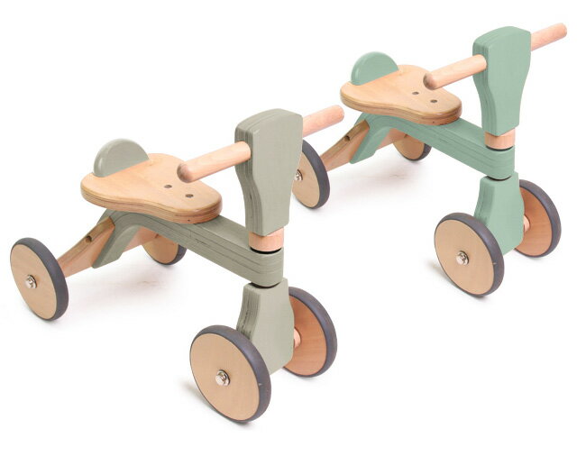 HOPPL ホップル ファーストウッディバイク 四輪車 三輪車 ウッディバイク 子供用三輪車 こども用 木製三輪車 木製(代引不可)【送料無料】
