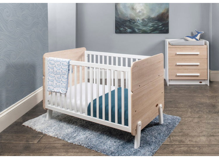 BOORI 3in1 ベビーベッド ナッティ 単品 Boori ブーリ キッズベッド 添い寝ベッド 子供用ベッド 長く使える おしゃれ ハイタイプ ひとり寝 ガード 赤ちゃん 新生児 赤ちゃんベッド すのこ(代引不可)【送料無料】