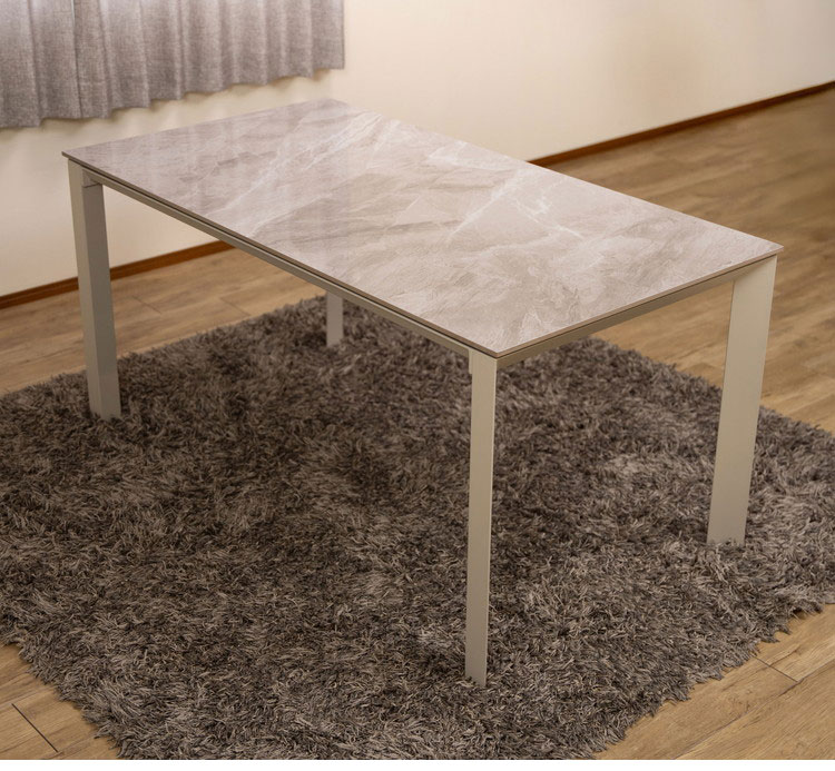 ダイニングテーブル 150x80 150cm 80cm セラミックテーブル セラミック ダイニング テーブル 食卓 机 セラミック天板 グラナダ グラナダII Granada2(代引不可)【送料無料】 [2]