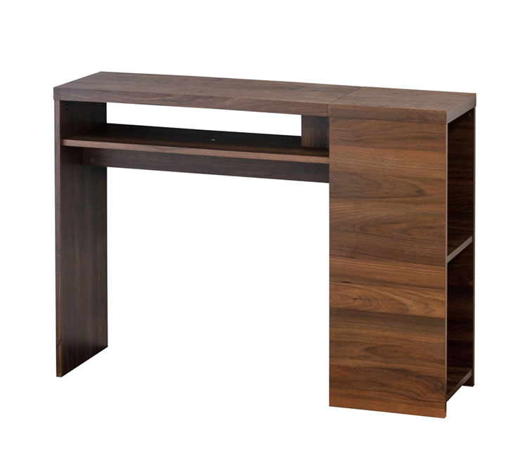 デスク 幅100 薄型 ワークデスク PDデスク 書斎机 勉強机 学習机 カウンター下 PCデスク(代引不可)【送料無料】 [2]