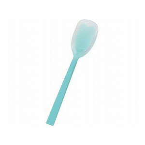 岡部洋食器製作所 口あたりやさしいスプーン 大 ラージ 単品 ブルー KU-03B【送料無料】