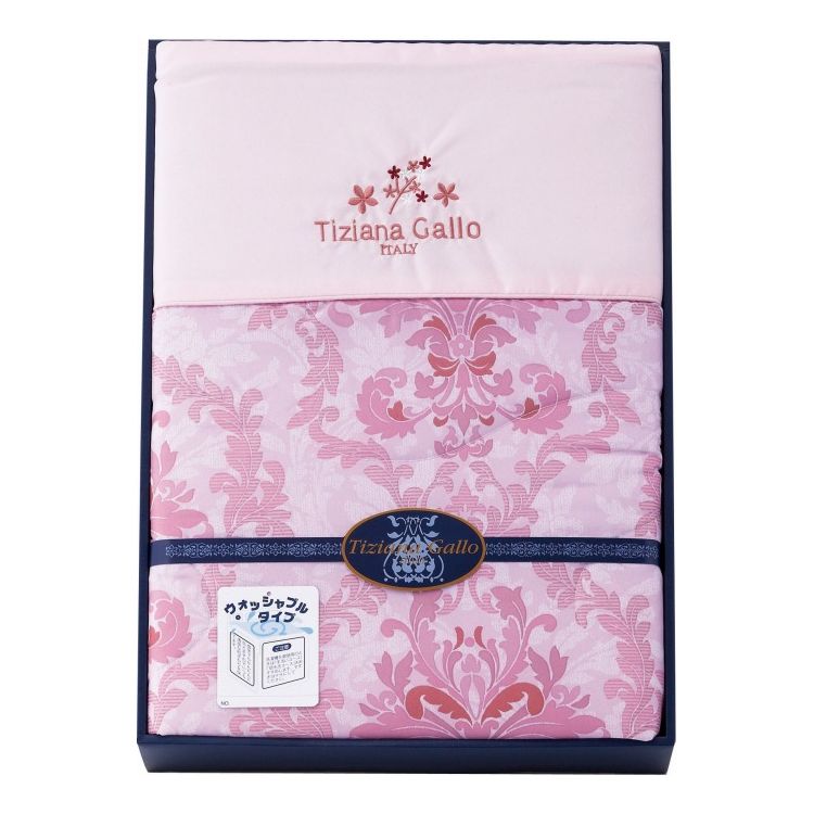 Bedding - ウォッシャブル肌掛けふとん ピンク ティツィアナ・ガロ TF-4061 ギフト プレゼント(代引不可)【送料無料】