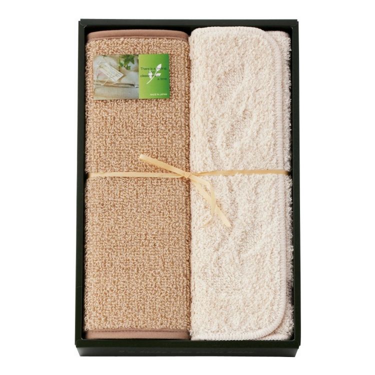綿混バスマット&麻バスマット パリシェ 095155 ギフト プレゼント(代引不可)【送料無料】