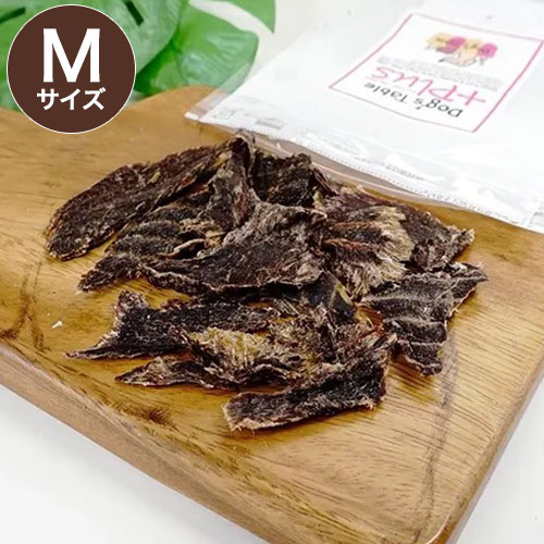【商品説明】国産の牛肉をじっくりと焼き上げ、美味しいおやつに仕上げました。手で簡単に割ることができるので、小型のわんちゃんでも食べやすいおやつです。1日あたりの給与量体重給与量5kg以下〜5g10kg以下〜10g20kg以下〜15g※ おやつとして与えてください。給与量は、年齢・体重・体調及び、食事量を考慮し、摂取カロリーや愛犬の状態に応じて調節して下さい。使用上の注意● 本品は愛犬用おやつです。幼児が口にしないようご注意下さい。● 給与量は、年齢・体重・体調を考慮してあげて下さい。● 喉に詰まらせないようご注意下さい。● 飼い主様の目の届く範囲であげて下さい。● 直射日光の当たる場所、高温多湿の場所は避け、冷暗所で保管して下さい。● 開封後は早めにあげて下さい。● アレルギーのある場合には原材料を確認してから与えて下さい。● 同封の脱酸素材は食べられません。【内容量】S：17g、M：35g【原材料】国産牛肉【成　分】粗蛋白質65.0%以上、粗脂肪10.0%以上、炭水化物1.0%以下、粗繊維5.0％以下、水分17.0%以下カロリー：380kcal / 100g【原産国】日本【パッケージ形状】チャック付きPP袋【メーカー名】アソボラボ【送料について】北海道、沖縄、離島は送料を頂きます。LINKSサイズMサイズ