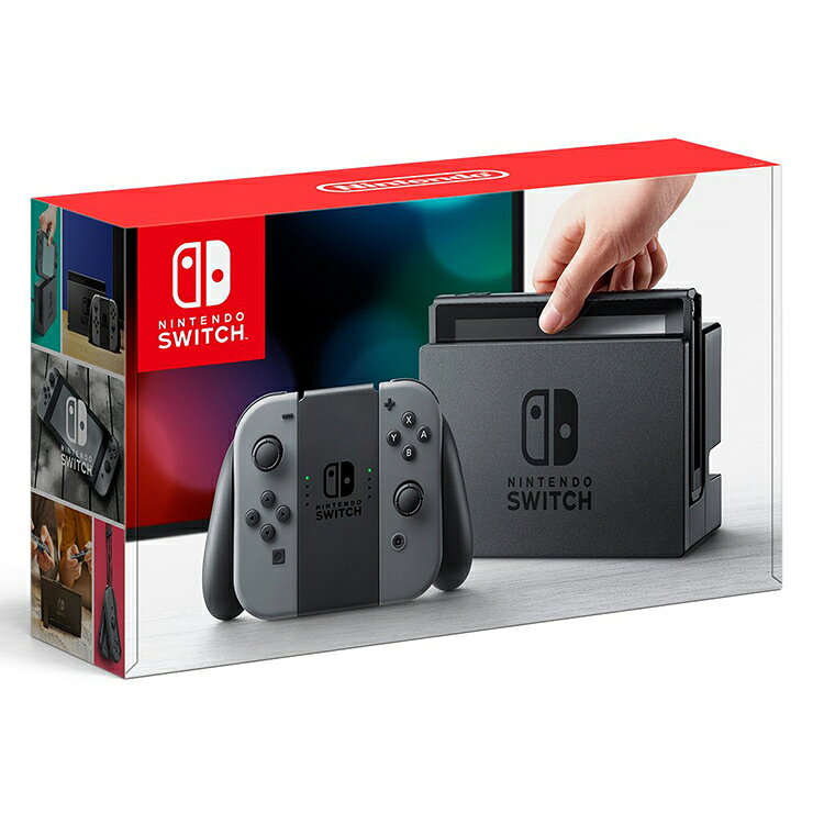 【3000円クーポン付】 任天堂 Nintendo Switch (ニンテンドースイッチ) 本体 【Joy-Con (L) / (R) グレー】 HAC-S-KAAAA スイッチ ゲーム機【送料無料】
