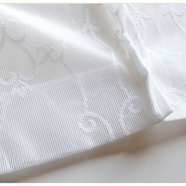 日本製 セミオーダー ミラーレースカーテン 幅130cm~幅200cm 丈88cm~丈228cm ダマスク調 程よい透け感 エレガント 国産 おしゃれ レース カーテン 北欧(代引不可)【送料無料】 [3]