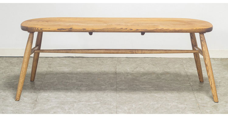 ダイニング用ベンチ 幅112cm 背もたれなし 天然木 木製 木目 2人掛け ダイニングベンチ 食堂ベンチ 法人 おしゃれ 北欧 レトロ カフェ風 ienowa イエノア(代引不可)【送料無料】