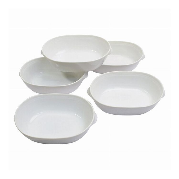 ミレット 卵型グラタン5個組 MC0940-2 洋陶器(代引不可)【送料無料】