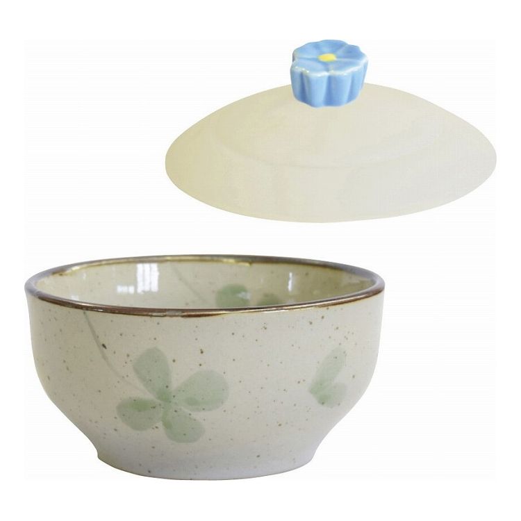 シリコンふた付き レンジ小鉢 クローバー 4585-556(代引不可)【送料無料】