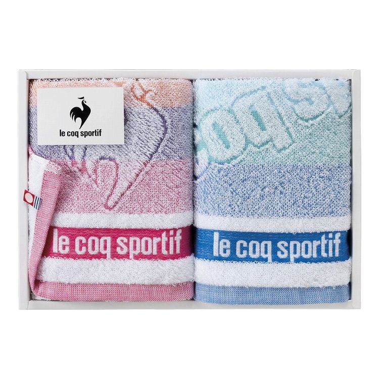 le coq sportif ルコック ビッグロゴ ハンドタオル2P LQ2302 HT2P(代引不可)【送料無料】