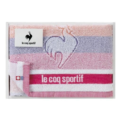 le coq sportif ルコック ビッグロゴ スポーツタオル ピンク LQ2302 ST1P PK(代引不可)【送料無料】 le coq sportif ルコック ビッグロゴ スポーツタオル ピンク LQ2302 ST1P PK(代引不可)【送料無料】