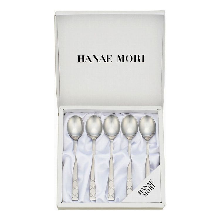 ハナエモリ コーヒースプーン5ピースセット MF40-S5(代引不可)【送料無料】