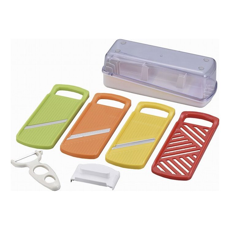 ビタミンアイランド マルチスライサー&ピーラーセット ME-7288(代引不可)【送料無料】