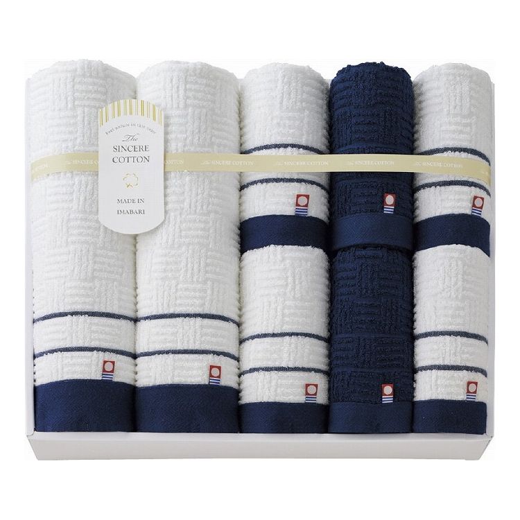 今治 シンシアコットン タオルセット S-10110(代引不可)【送料無料】