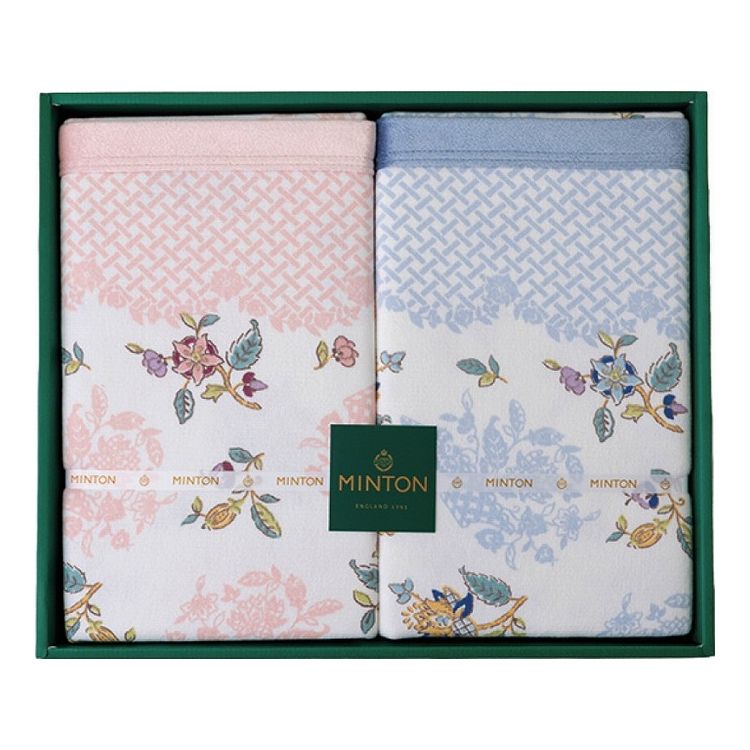 ミントン ソフトコットンケット2P MNCB32052(代引不可)【送料無料】