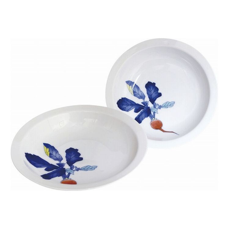 香蘭社 かぶら ペアマルチプレート 47118-2JDM(代引不可)【送料無料】