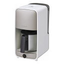 タイガー魔法瓶 コーヒーメーカー6杯用 グレージュホワイト ADC-A061WG(代引不可)【送料無料】