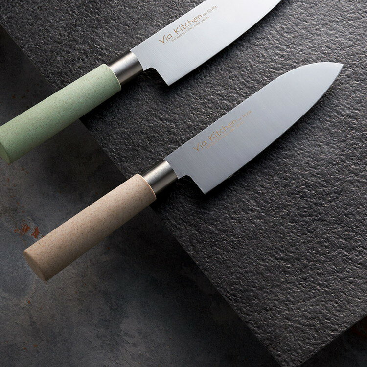 小三徳包丁 バイアキッチン 包丁 A-25BB(代引不可)【送料無料】