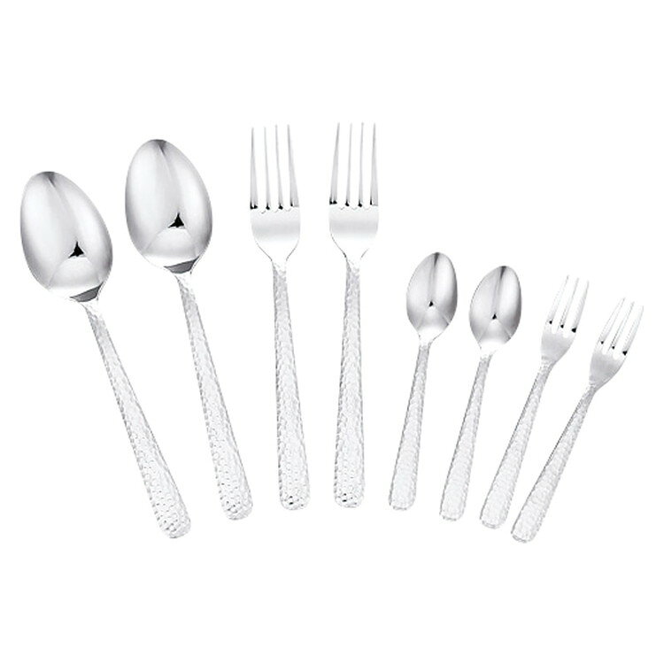 鎚目カトラリー8点セット 燕匠一 金属食器 170-412(代引不可)【送料無料】