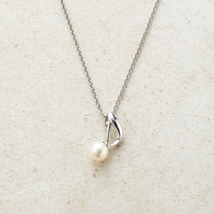 淡水パール音符モチーフペンダント ユキコハナイ 装身具 A-YHEP9180-C(代引不可)【送料無料】