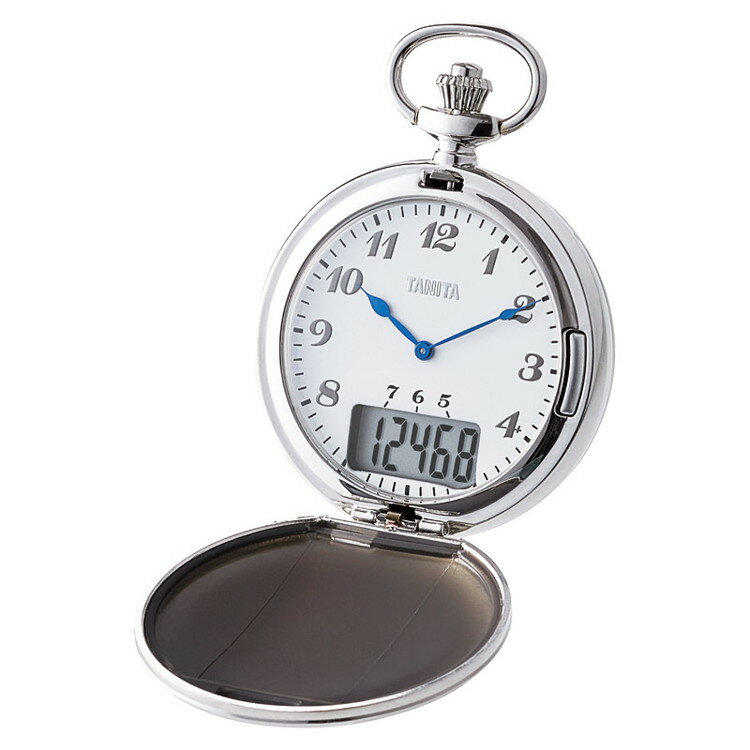 懐中時計型歩数計 タニタ 健康・理美容器具 FB-743-SV(代引不可)【送料無料】