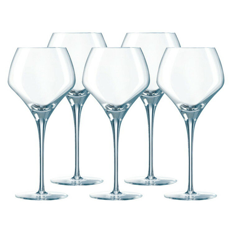 Wine Glasses - ワイン5客セット シェフ&ソムリエ 洋ガラス食器 D1428B(代引不可)【送料無料】