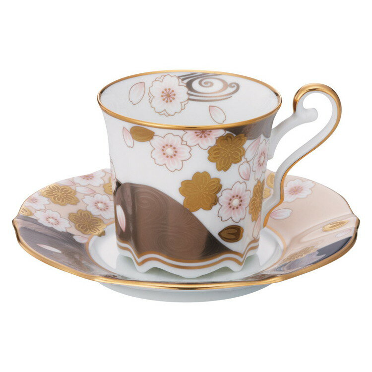 コーヒー碗皿 ノリタケ 和陶器 4939J/T52506(代引不可)【送料無料】