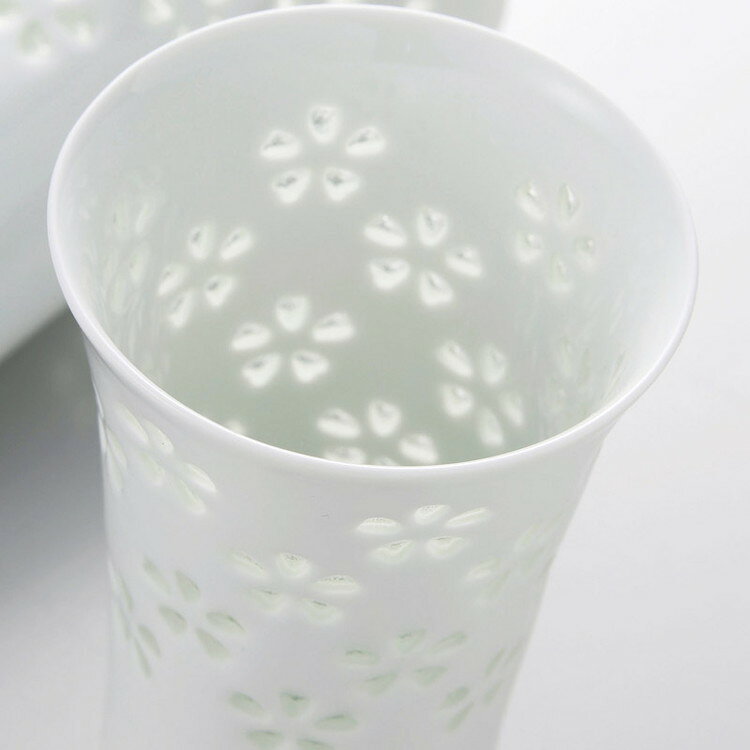 リコメン堂生活館の水晶彫 麦酒グラス5客 波佐見焼 丹心窯 洋ガラス食器(代引不可)【送料無料】｜アングル2
