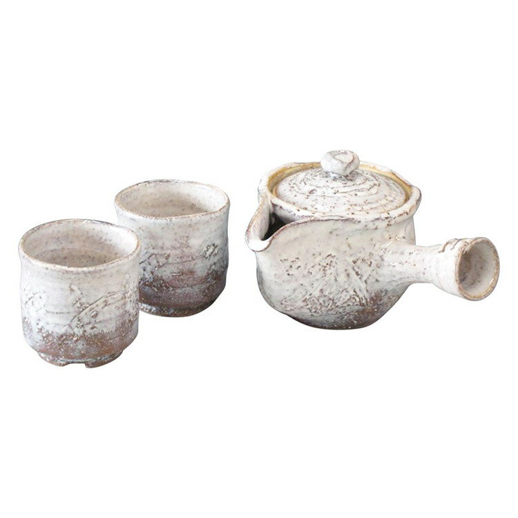 荒土小茶器揃 萩焼 和陶器 逸雄-5(代引不可)【送料無料】