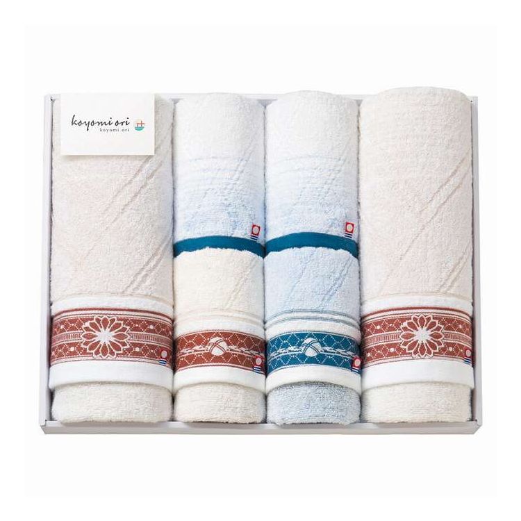 タオルセット koyomi ori KOY-10008/ ギフト プレゼント(代引不可)【送料無料】