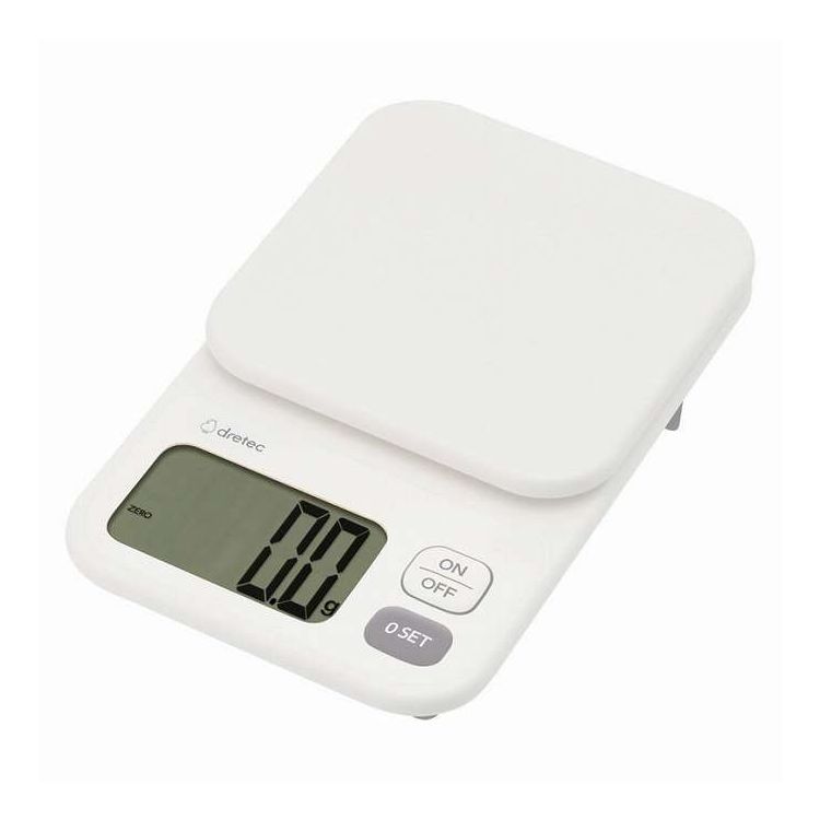 Kitchen Scales - デジタルスケール「エクレ」2kg ドリテック KS-740WT ギフト プレゼント(代引不可)