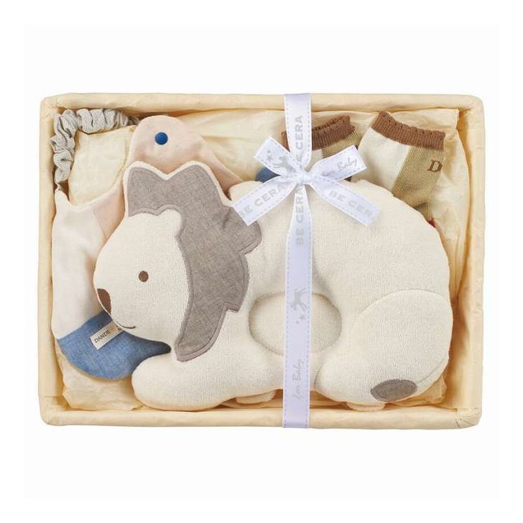 出産お祝いピロースタイセットライオン ダンデライオン 6960-MCLI ギフト プレゼント(代引不可)【送料無料】