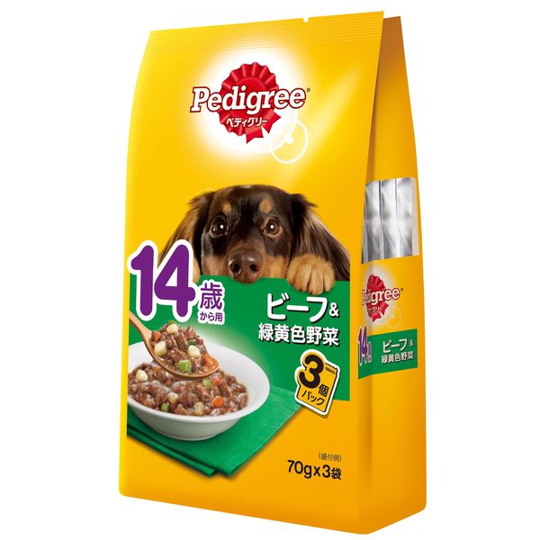 Pedigree - マースジャパンリミテッド PWP9ペディグリー14歳ビーフ野菜×3P