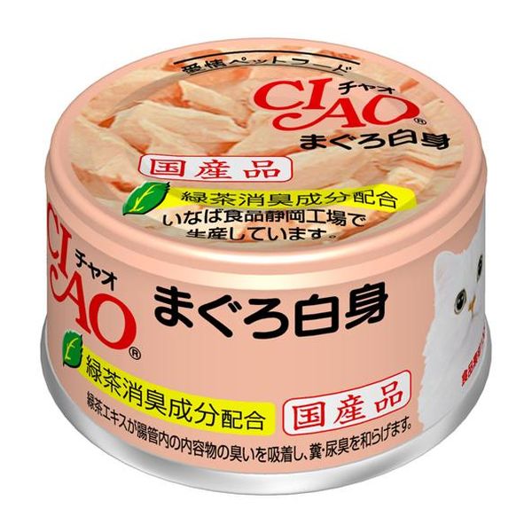 Premium - いなばペットフード チャオ まぐろ白身 85g A-01
